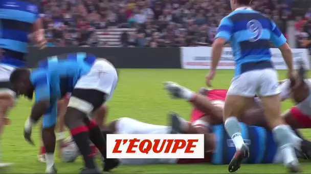 Comprendre le rugby, l'entrée latérale au ralenti - Rugby - Mondial