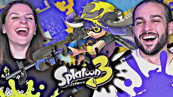 GUILLAUME VS KIM SUR SPLATOON 3 ! QUI SERA LE MEILLEUR AU SNIPER ?