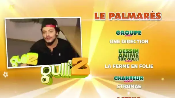 Et voici le palmarès des gulli&#039;Z sur Gulli !