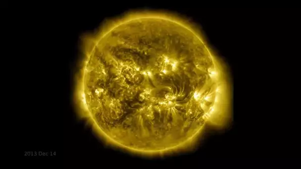Ce saisissant timelapse retrace les 10 dernières années de vie du Soleil