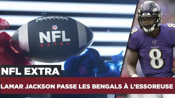 NFL Extra : Lamar Jackson passe les Bengals à l’essoreuse !