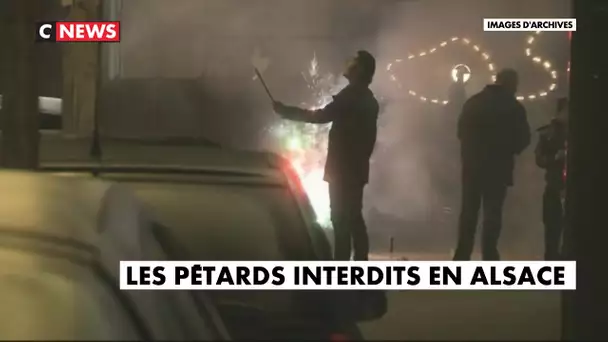 Les pétards et feux d'artifices interdis en Alsace