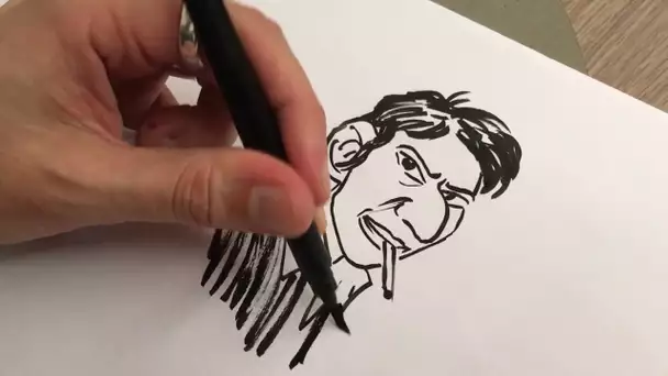 Comment j'ai dessiné Serge Gainsbourg, la leçon de dessin d'Hervé Tanquerelle