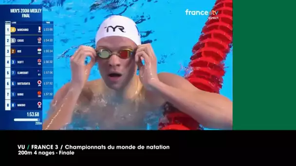 VU du 01/08/2025 : Léon Marchand champion du monde
