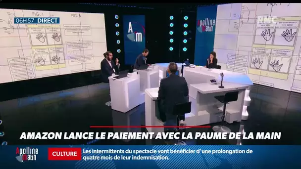 Amazon lance le paiement par la paume de la main