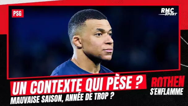 PSG  :  Mauvaise saison, année de trop... le contexte pèse-t-il autour de Mbappé ?