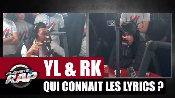 YL - Qui connaît les lyrics avec RK ? #PlanèteRap