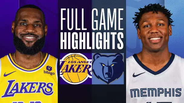 LAKERS at GRIZZLIES | FULL GAME HIGHLIGHTS | April 12, 2024