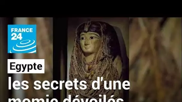 Egypte : les secrets d'une momie royale dévoilés grâce à l'imagerie médicale • FRANCE 24