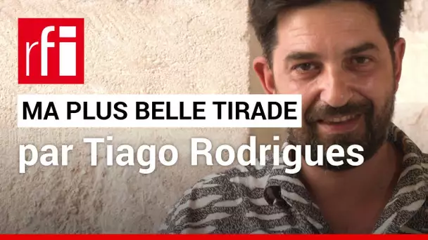 Tiago Rodrigues récite un extrait de "A la niche, chienne de vérité !", de Tim Crouch • RFI