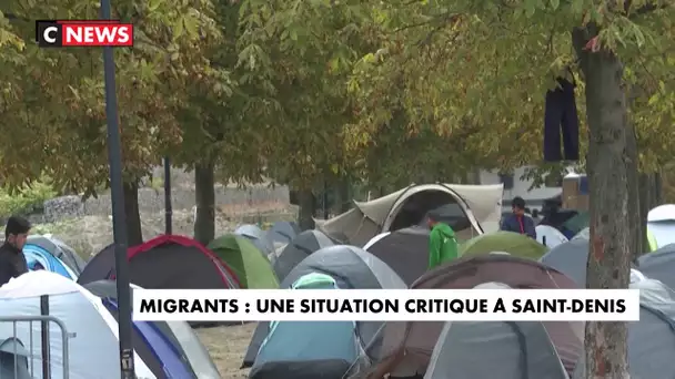 Migrants : une situation critique à Saint-Denis