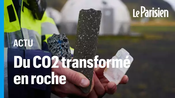 Climat : cette usine islandaise capte le C02 dans l'air et le transforme en pierre