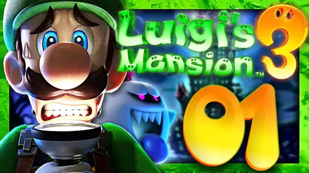 LUIGI'S MANSION 3 EPISODE 1 CO-OP NINTENDO SWITCH | PREMIER JOUR A L'HÔTEL !