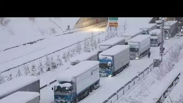 Le Japon sous la neige