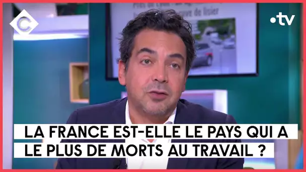 Accidents du travail : la réalité des chiffres - L’édito de Patrick Cohen - C à vous - 14/02/2023