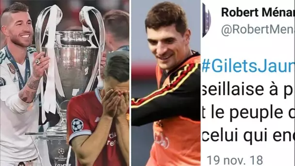 Tweet polemique sur Giroud Benzema par un politicien, colère Meunier et courtois,  ramos lovren