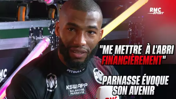 KSW Paris 93: "Me mettre à l'abri financier" Parnasse évoque son avenir après sa victoire sur Mircea