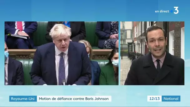 Motion de défiance contre Boris Johnson
