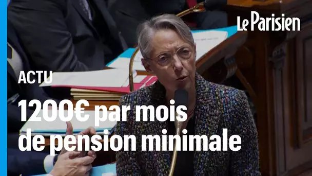 Réforme des retraites : la pension minimale "à près de 1.200 euros par mois"