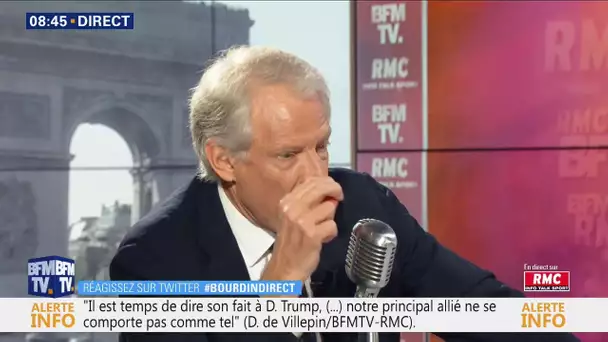 Le coup de gueule de Dominique de Villepin contre le plan pour les Proche Orient