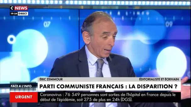 « Le communisme est mort en 1991, à la fin de l'Union Soviétique. Le communisme, c'est terminé ! »