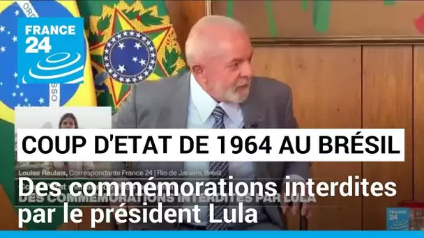 Coup d'Etat militaire de 1964 au Brésil : des commémorations interdites par Lula • FRANCE 24