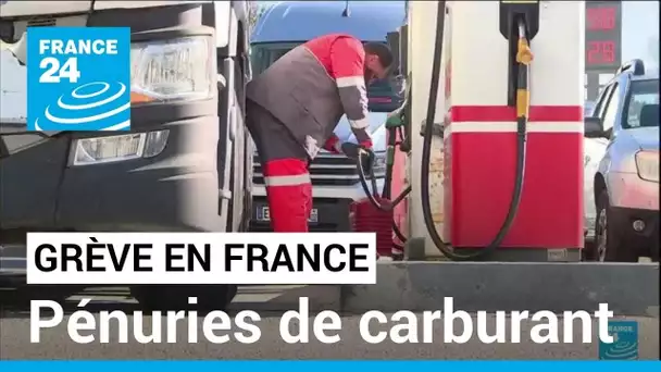 Grèves en France : des pénuries de carburants dans l'Ouest • FRANCE 24