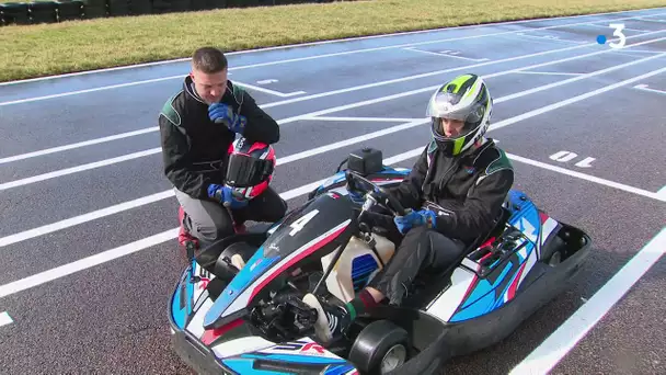 On a testé le Karting au circuit de Bresse