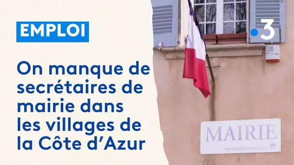 On manque de secrétaires de mairie dans les villages des Alpes-Maritimes et du Var