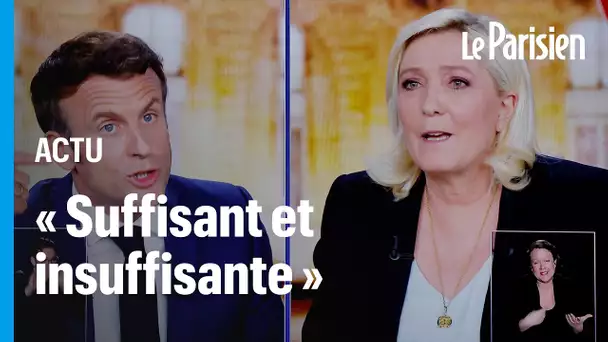 « Marine Le Pen a perdu sur le fond mais a gagné le duel des petites phrases »