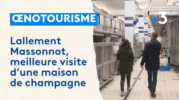 Le champagne Lallement Massonnot élu meilleure visite des touristes sur Tripadvisor