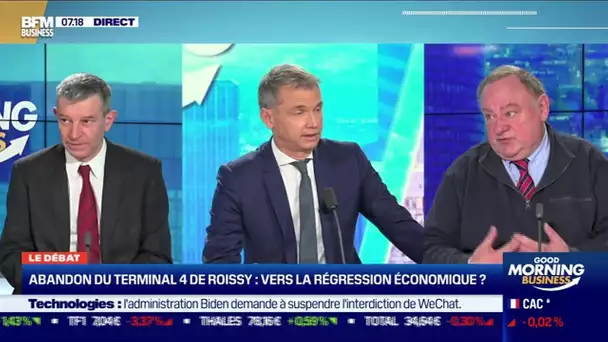 Le débat: Abandon du Terminal 4 de Roissy, vers la régression économique ?