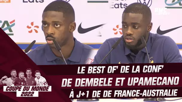 Équipe de France : Le best of' de la conf' d'Upamecano et Dembélé