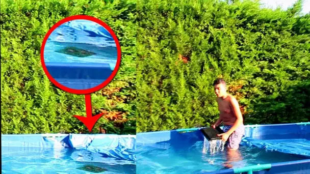 J&#039;AI JETER LA PS4 DE MOMO DANS LA PISCINE ! [ NO PRANK ]