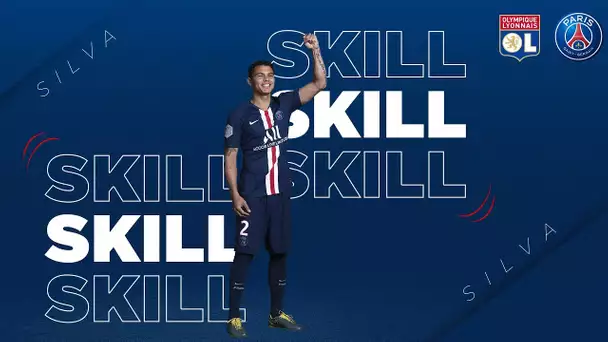 SKILL / GESTE TECHNIQUE : THIAGO SILVA - LYON vs PARIS SAINT-GERMAIN