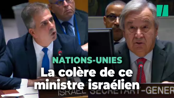 « Dans quel monde vivez-vous ? » Passe d’armes entre Israël et Antonio Guterres à l’ONU