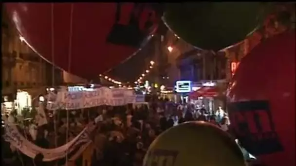 Manifestation pour la défense de la sécurité sociale