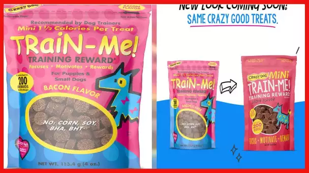 Crazy Dog Train-Me! Training Reward Mini Dog Treats