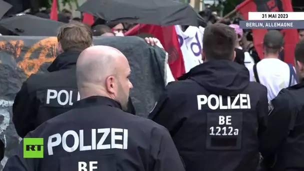 Allemagne : une foule solidaire d'extrémistes de gauche emprisonnées se rassemble à Berlin