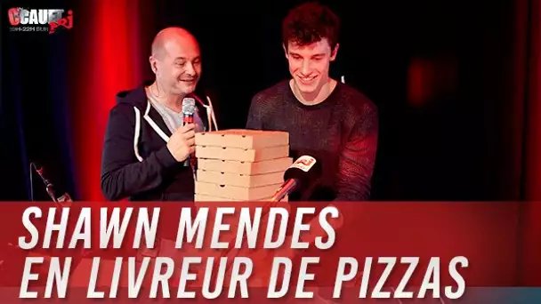 Shawn Mendes en livreur de pizzas - C’Cauet sur NRJ