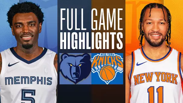 GRIZZLIES at KNICKS | FULL GAME HIGHLIGHTS | February 6, 2024