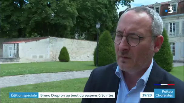 Élections municipales : Bruno Drapron élu à Saintes