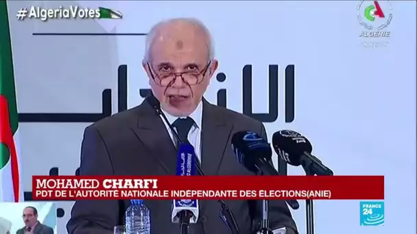 REPLAY - Abdelmadjid Tebboune, ex-Premier ministre de Bouteflika, élu président de l'Algérie