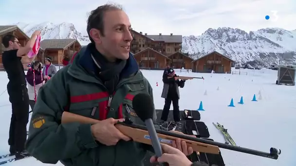 Initiation au biathlon dans le Dévoluy