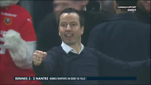 La réaction de Julien Stéphan après Rennes / Nantes - Ligue 1 Conforama