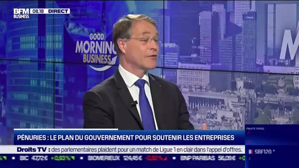 François Asselin (CPME): Le plan pour soutenir les entreprises face aux pénuries