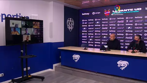 Rueda de prensa Levante UD vs SD Eibar