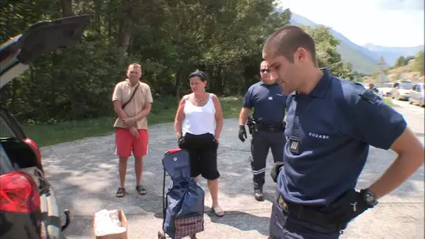 Les douaniers se régalent à la frontière