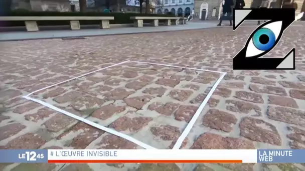 [Zap Télé] Une oeuvre invisible vendue aux enchères près de 15 000 euros ! (04/06/21)
