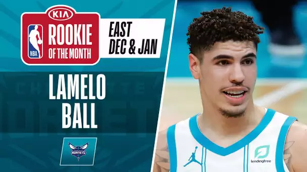 LaMelo Ball Takes Home #KiaROTM Honors For December & January | Eastern Conference